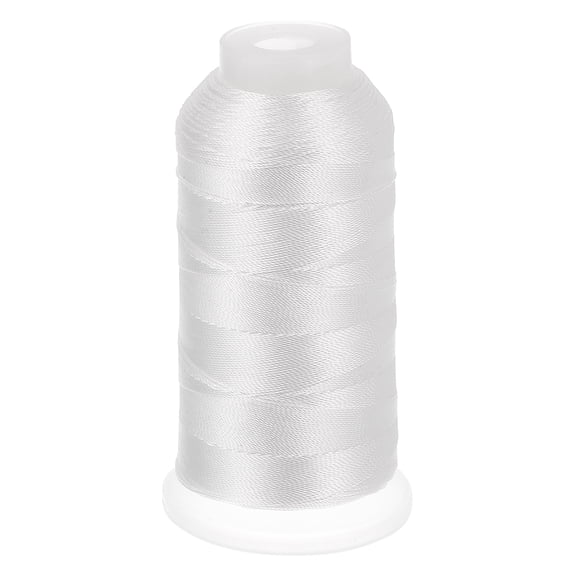 Uxcell Nylon Thread for Lab 480m (1575 Ft), 6-Ply Nylon String Cord Twine, String Line Sewing Thread for Physics Experiment Gardening, White
