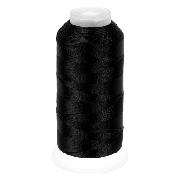 Uxcell Nylon Thread for Lab 700m (2297 Ft), 3-Ply Nylon String Cord Twine, String Line Sewing Thread for Physics Experiment Gardening, Black