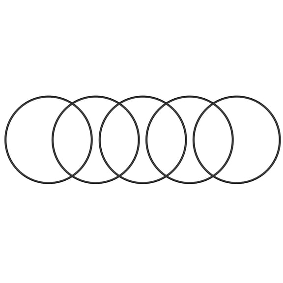 Uxcell O-Rings Nitrile Rubber, 133mmx140mmx3.5mm Round Seal Gasket 5pcs