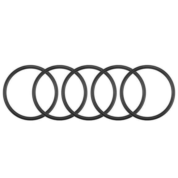 Uxcell O-Rings Nitrile Rubber 50mm Inner Diameter 58mm OD 4mm Width Round Seal Gaskets 5Pcs