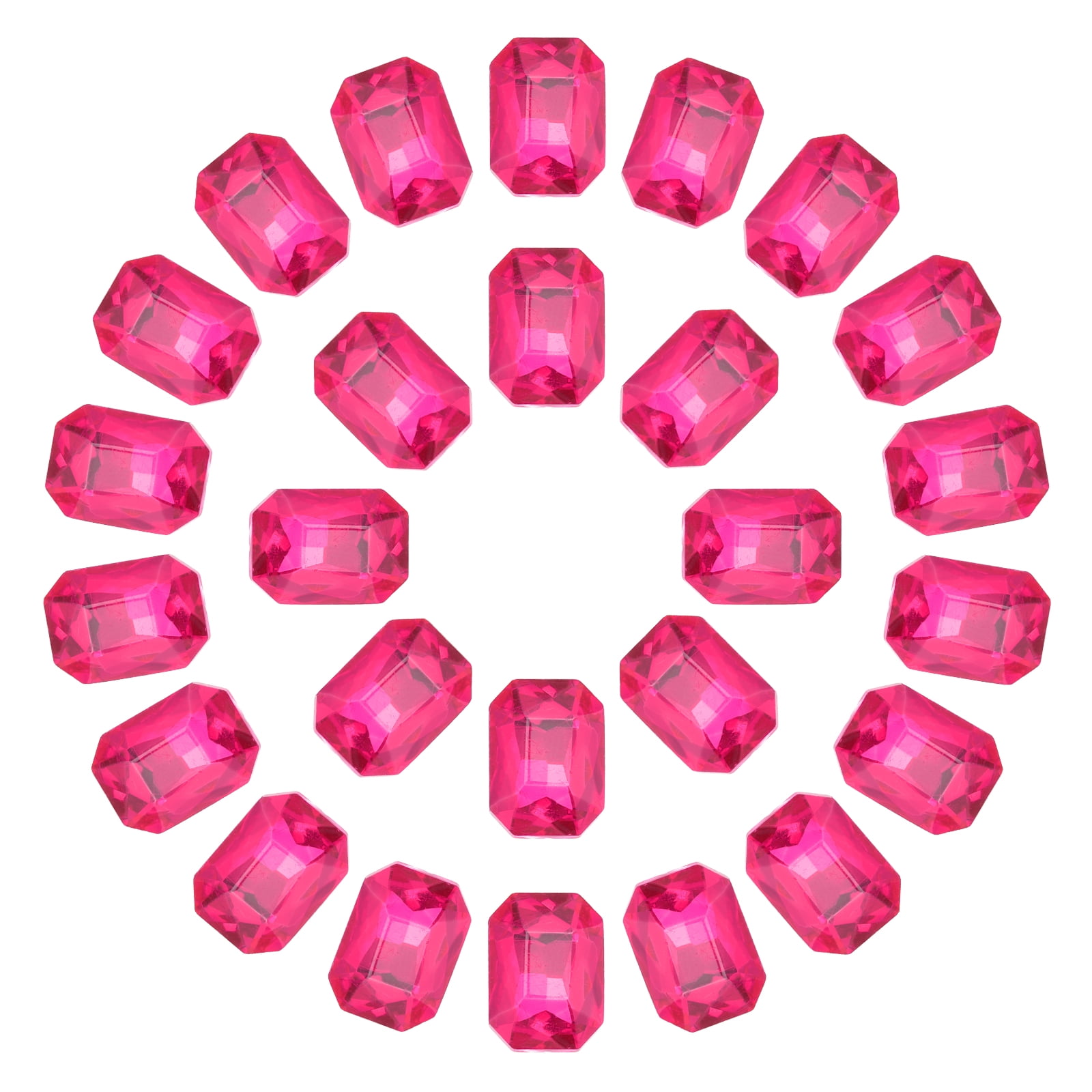 Rectangle Jems Uxcell Octagon Rectangle Rhinestones Crystal Faceted Rhinestones with ...