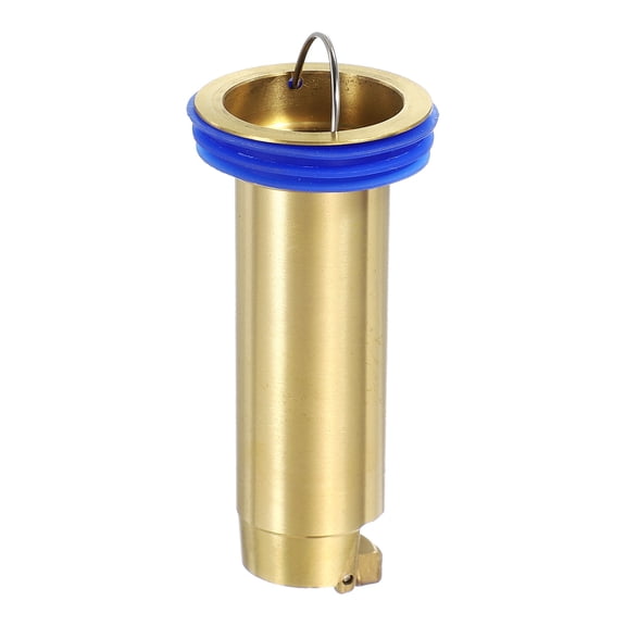 Uxcell Odor Proof Floor Drain, 3.5" Brass Floor Drain Cover Shower Plug Drain Backflow Preventer Suitable for Pipes Tubes Bathroom Kitchen, Gold
