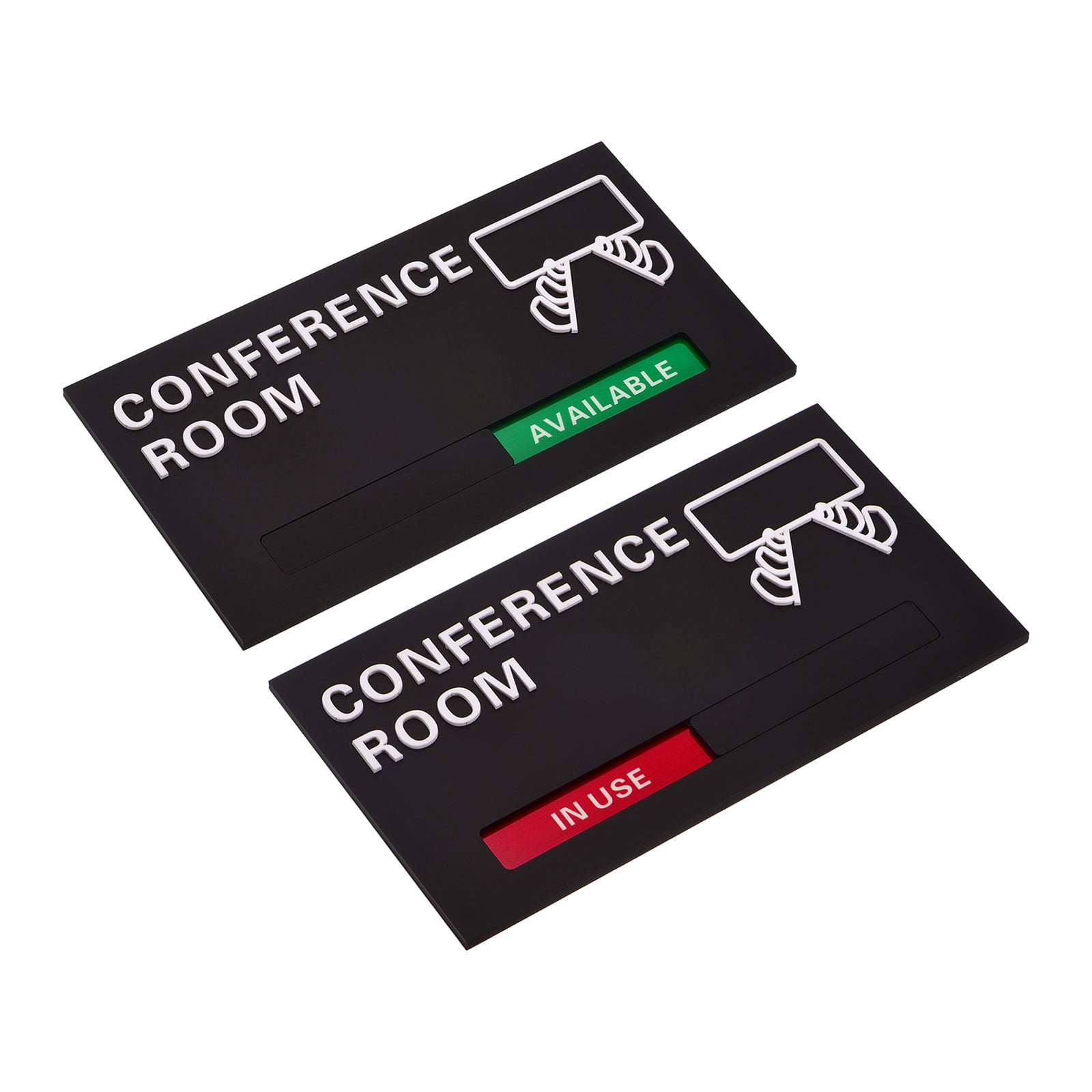 Uxcell Office Door Sign, Conference Room Available In Use Sign for ...