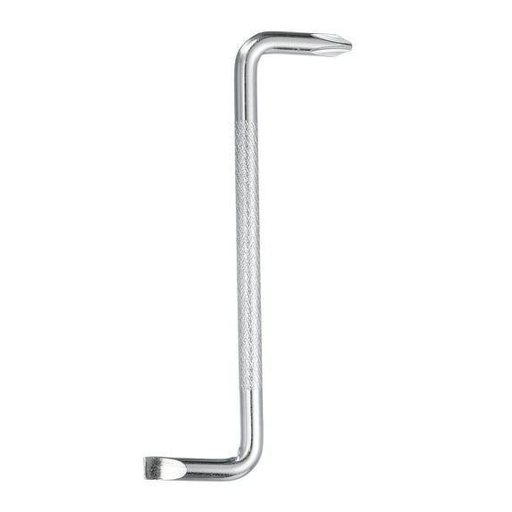 Uxcell Offset Screwdriver PH1/SL5 Phillips Slotted Head Right Angle 90 Degree Screw Driver Double Ended Z-type Hand Tool for Home Appliance Repair