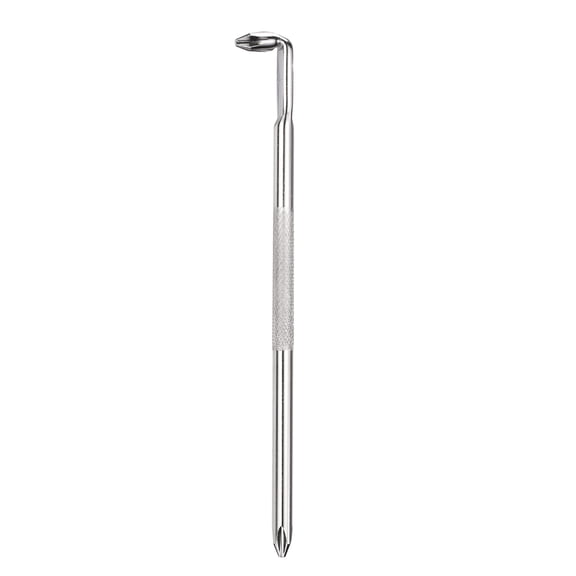 Uxcell Offset Screwdriver PH2/PH2 Right Angle 90 Degree Screw Driver Double Ended L-type 5.91" Length Hand Tool for Repair, Silver