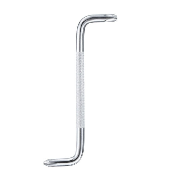 Uxcell Offset Screwdriver PH3/PH2 Phillips Cross Head Right Angle 90 Degree Screw Driver Double Ended Z-type Hand Tool for Home Appliance Repair