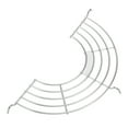 thumbnail image 1 of Uxcell Oil Drain Rack Semi-circular Draining Rack for Fried Food, Silver Tone (26cm Long), 1 of 5