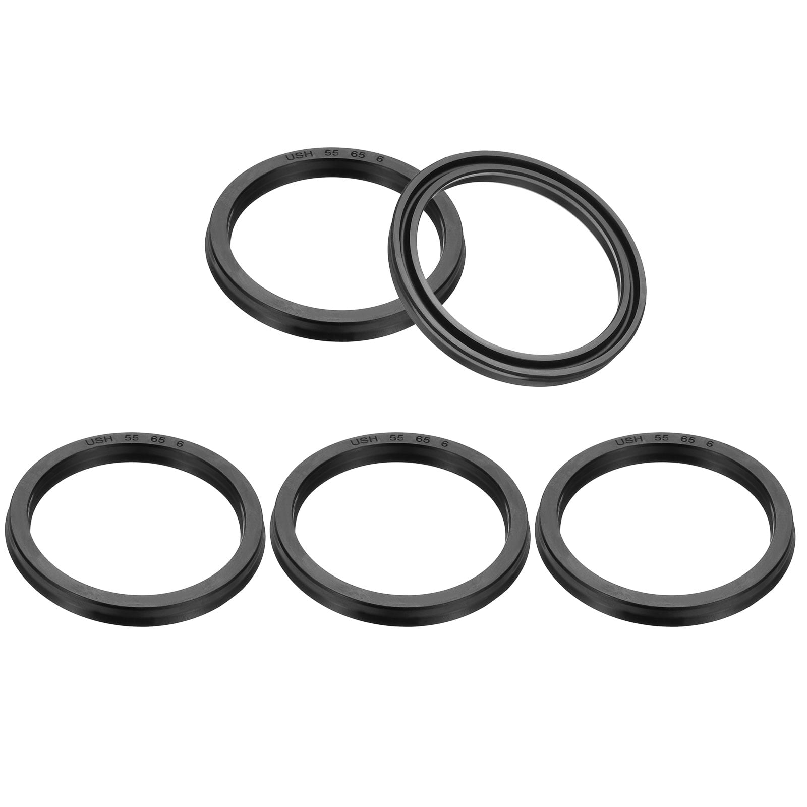 EAI 50mm X 72mm X 7mm TC Double Lip Oil Seal With Spring - Nitrile Rubber & Steel
