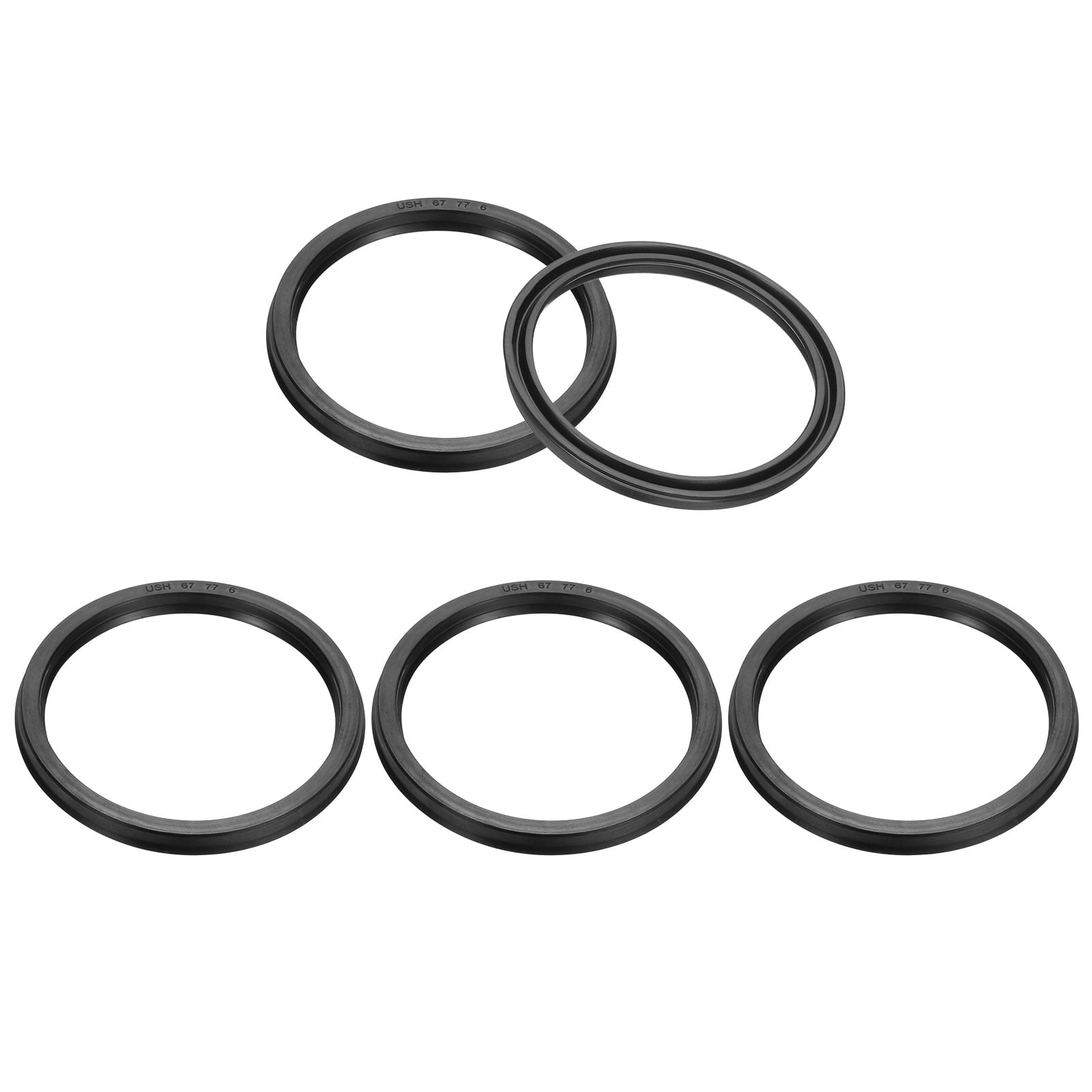 Uxcell Oil Seal, TC 40mm X 65mm X 8mm, Nitrile Rubber Cover Double Lip