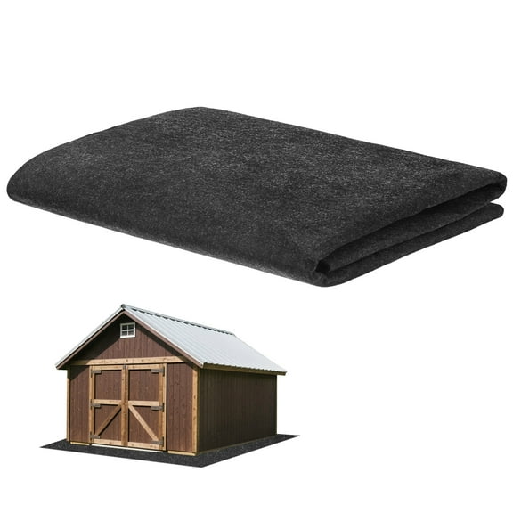 Uxcell Outdoor Storage Shed Mat, 29" x 36" Oil Spill Mat, Garage Floor Mats with Reusable, Washable, Non Slip, Durable for Protects Garage Floors/Driveways/Deck [Gray]