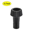 thumbnail image 1 of Uxcell On/Off Replacement Light Turn Switch Knob Lamp Socket Extension Knobs 20mm Length Black 10Pcs, 1 of 6