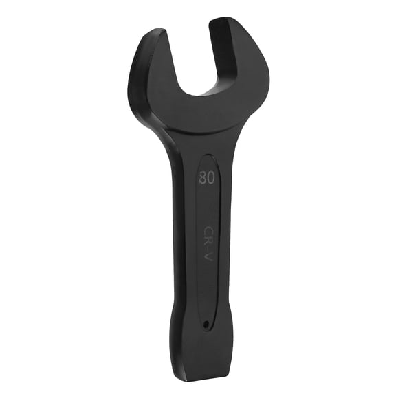 Uxcell Open End Striking Wrench 80mm Metric CR-V Steel Single Open Spanner Hand Tool