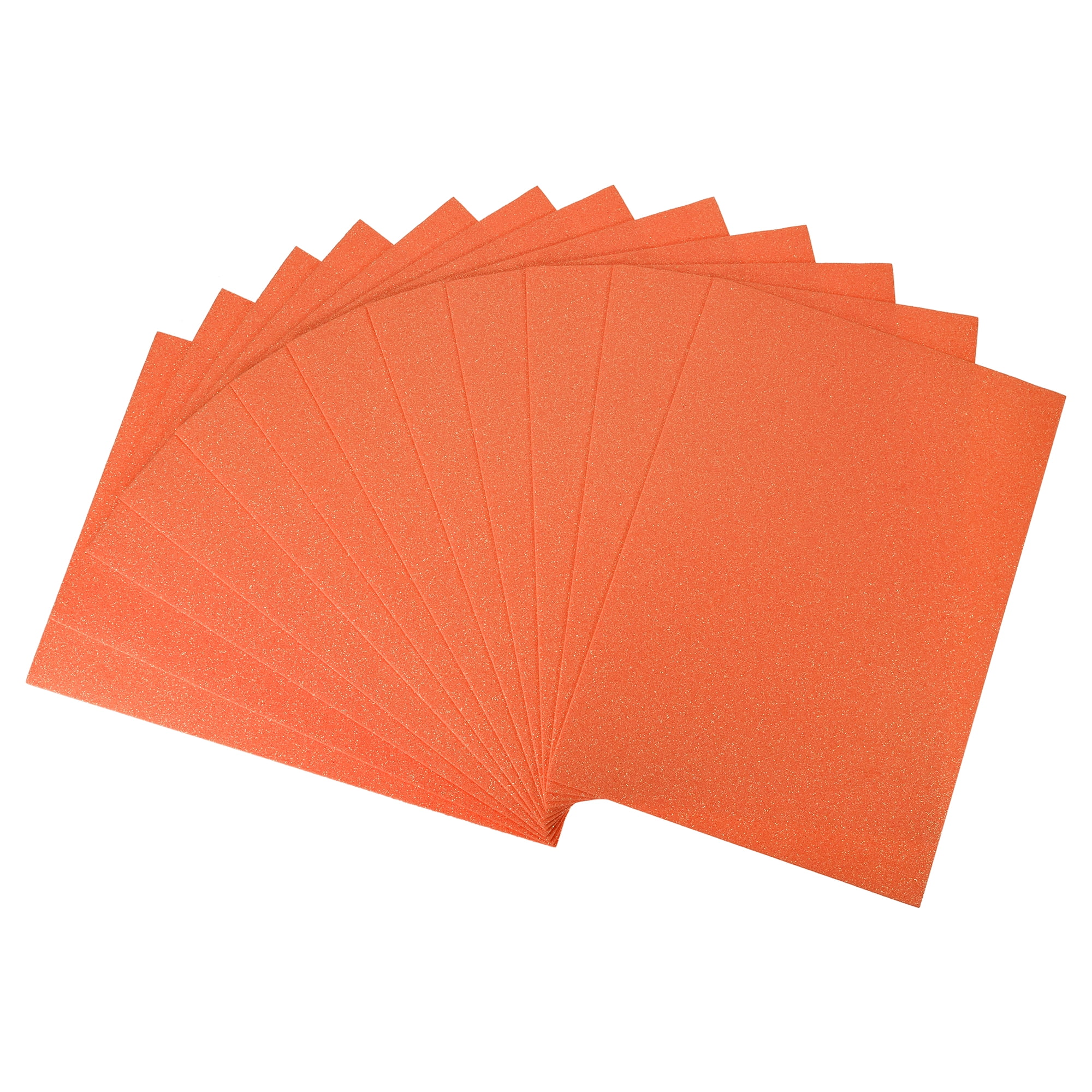  MECCANIXITY EVA Foam Sheets Orange 17.72 x 11.81 Inch 2mm  Thickness for Crafts DIY Projects, 6 Pcs : Arts, Crafts & Sewing