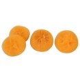 thumbnail image 1 of Uxcell Orange Plastic Wire Round Ball Bowl Dish Washing Scrubber 4pcs Yellow, 1 of 5