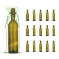 thumbnail image 1 of Uxcell Organza Wine Bags, Gift Wrap Bags Sheer Mesh Wine Bottle Bag Drawstring Pouches for Party Favors Green, 1 of 7