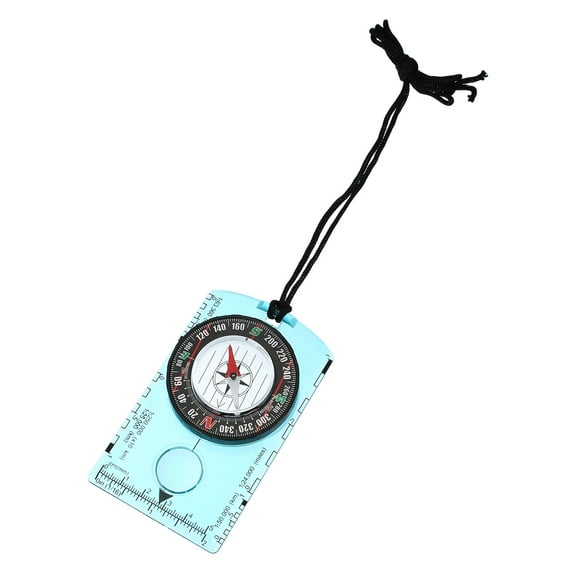 Uxcell Orienteering Compass, Navigation Hiking Compasses for Map Reading Survival Outdoor Exploring Blue