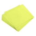 thumbnail image 1 of Uxcell Origami Paper Double Sided Fluorescent Yellow 6x6 Inch Square Sheet for Art Craft Project, Beginner 25 Sheets, 1 of 5