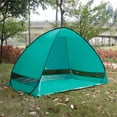 thumbnail image 1 of Uxcell Outdoor Automatic Tent Folding Sun Shelter Instant Portable Beach Green, 1 of 7
