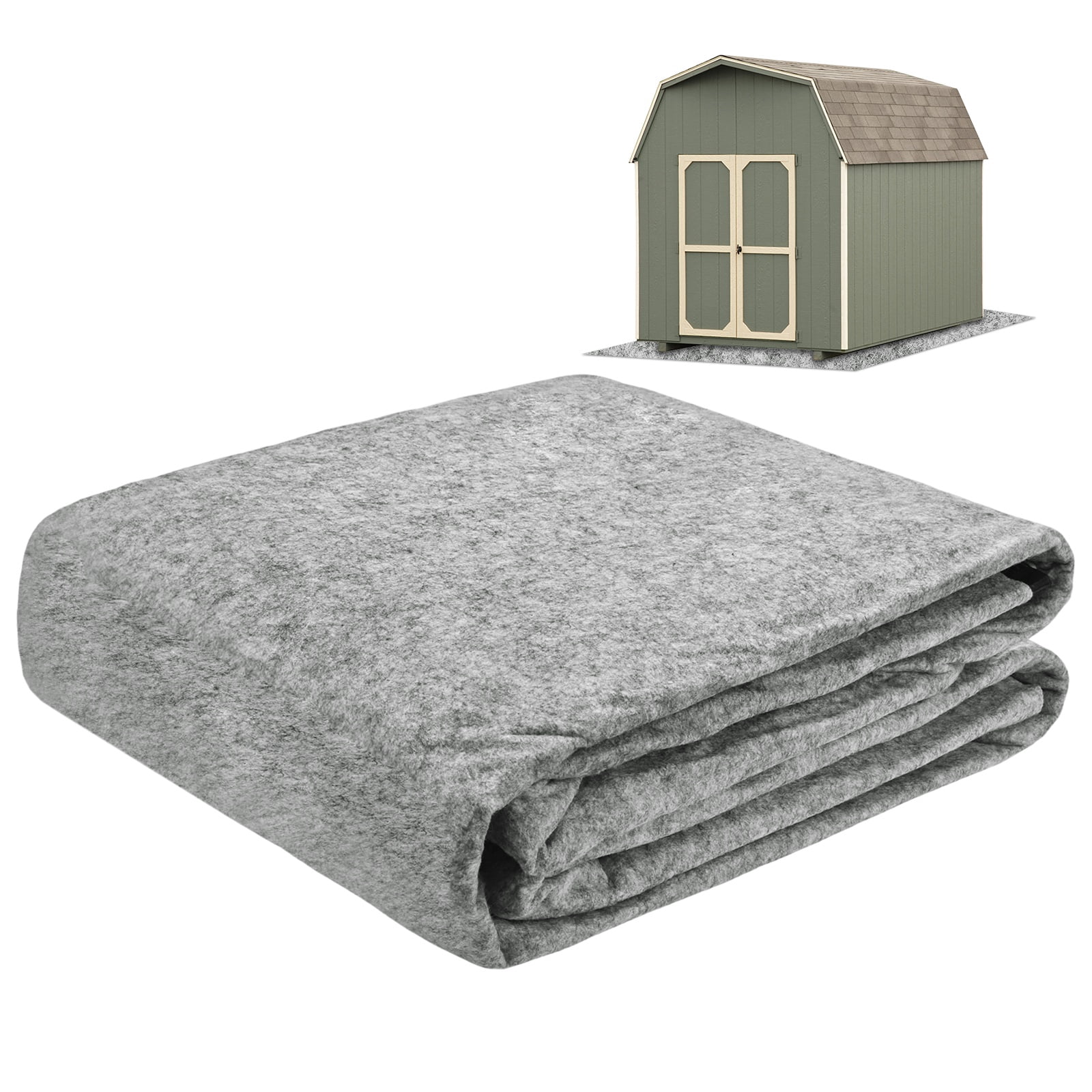 Shed Rug Uxcell Outdoor Storage Shed Mat, 7.5x7.5 FT Waterproof Small Shed ...