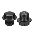 thumbnail image 1 of Uxcell Outer Hex Head Pipe Fitting Plug 2Pcs M20x1.5mm, 1 of 4