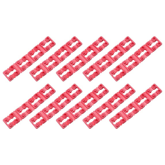 Uxcell Outlet Spacers Switch and Receptacle Spacer for Electrical Box Red 5.5mm 48 Pcs