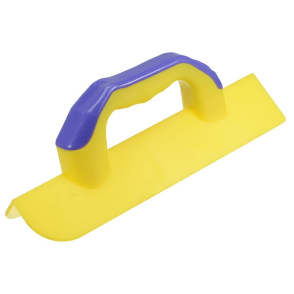 Uxcell Outside Corner Trowel 3.3 Inch Drywall Corner Tool Plastic Corner Shaping Tool, Yellow