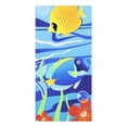thumbnail image 1 of REGALWOVEN Oversized Beach Towel, Quick Dry and Lightweight Pool Towels for Travel, Sport, Camping Cartoon-Pattern 28" x 56", 1 of 7