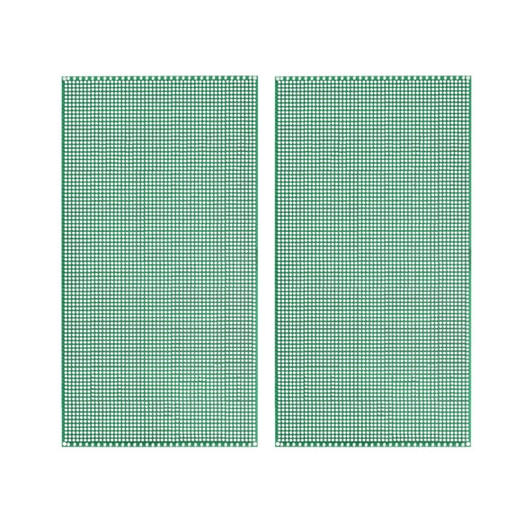 Uxcell PCB Board Single Sided Prototyping Boards Plated Through Holes 130mmx250mm, 2 Count