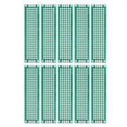 Uxcell PCB Board Single Sided Prototyping Boards Plated Through Holes 20mmx80mm, 10 Count