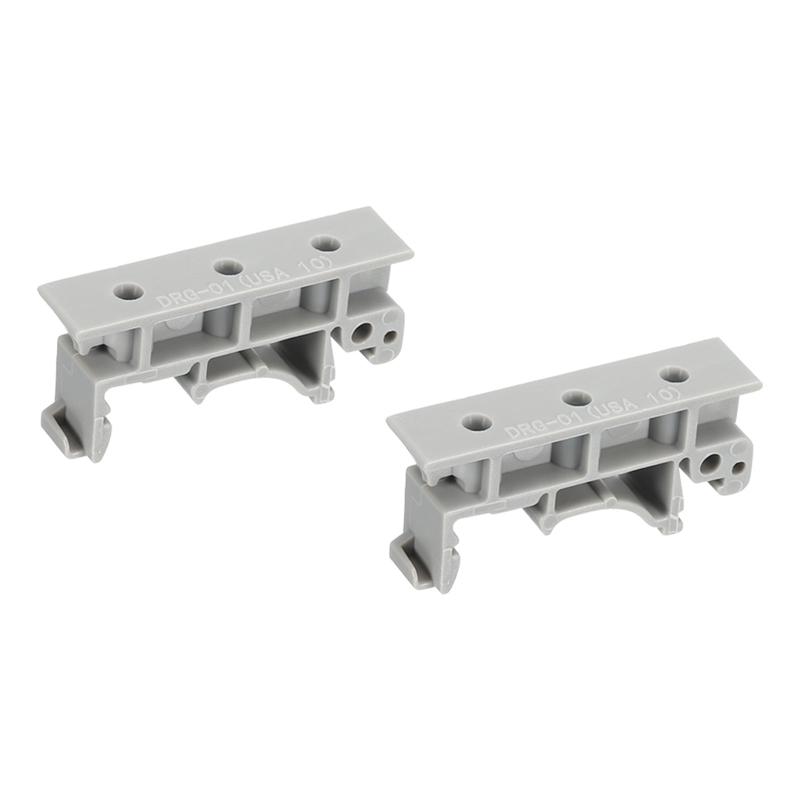 Uxcell PCB DIN Rail Mounting Bracket Carrier Clips, for 35mm DIN