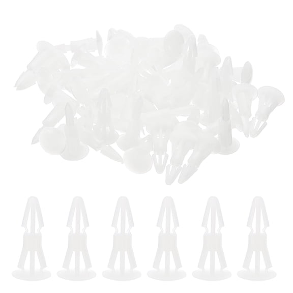 Uxcell PCB Support Spacer, 50Pack 8mm/0.31" Supporting Height PCB Standoff Isolation Board Stand Columns, White