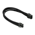 thumbnail image 1 of Uxcell PCIe Cable 8 Pin Male to 8 Pin (6+2) Male 18AWG 300mm/12 Inch Long, 1Pcs GPU Power Supply Cable PCI Express Power Adapter Cable for Graphics Card, Black, 1 of 7