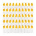thumbnail image 1 of Uxcell PE 15ml Liquid Dropper Bottle Eye Dropper Container with Cap, Yellow 50 Pack, 1 of 5