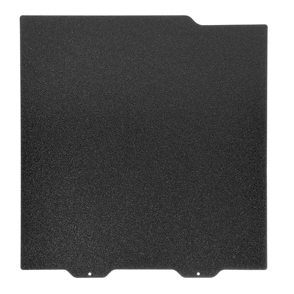 Uxcell PEI Build Plate 184x184mm, Double Side Black Textured PEI Sheet Spring Steel Build Plate for Bambu Lab P1P/P1S /X1/X1C/A1 3D Printer