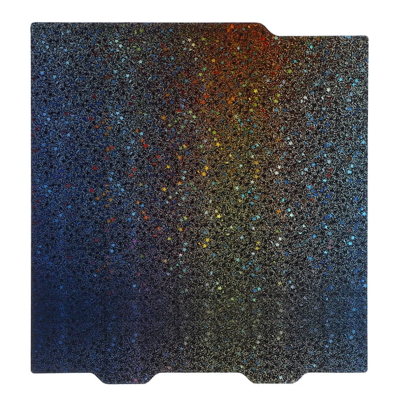Uxcell PEI and PEY Build Plate 184x184mm, PEI and PEY Gold and PEY Starry Sky Sheet Spring Steel Build Plate for Bambu Lab P1P/P1S /X1/X1C/A1 3D Printer