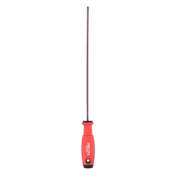 Uxcell PH0 Phillips Screwdriver 11.1" Length S2 Steel Magnetic Precision Screwdrivers Industrial Grade Screw Drivers Electrician Tool with Non-Slip Grip for Fastening Loosening Repairing