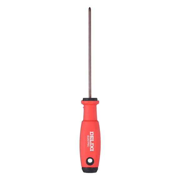 Uxcell PH0 Phillips Screwdriver 7.2" Length S2 Steel Magnetic Precision Screwdrivers Industrial Grade Screw Drivers Electrician Tool with Cushion Grip for Fastening Repairing