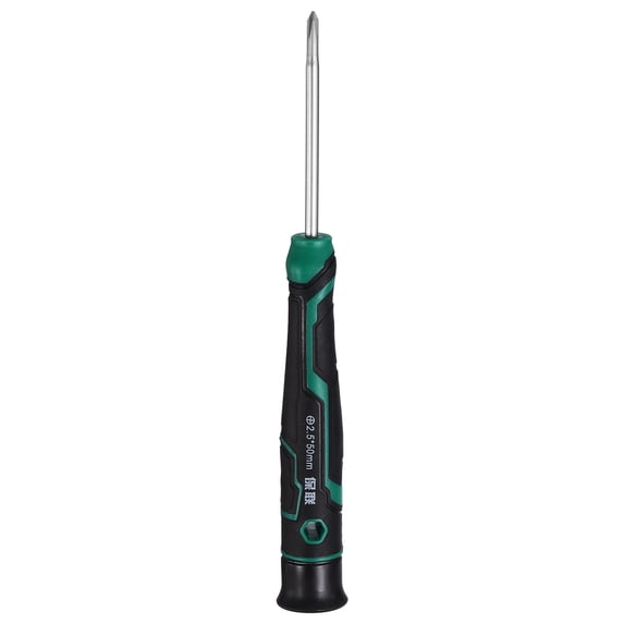 Uxcell PH0 Small Precision Screwdriver 5.4" Length 0.1" Rod Magnetic Phillips Screwdrivers S2 Steel Mini Screw Drivers with Cushion Grip for Eyeglass Watch Computer Laptop Phone