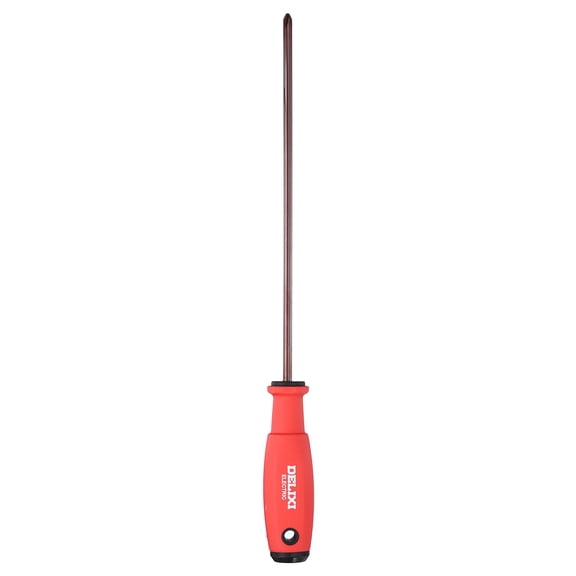Uxcell PH1 Phillips Screwdriver 11.7" Length S2 Steel Magnetic Precision Screwdrivers Industrial Grade Screw Drivers Electrician Tool with Non-Slip Grip for Fastening Loosening Repairing