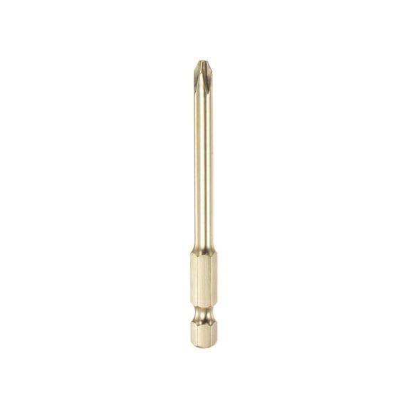 Uxcell PH2 Phillips Head Screwdriver Drill Bit 3" Length 0.2" Dia 1/4 Inch Hex Shank S2 Steel Magnetic Cross Head