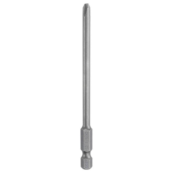 Uxcell PH2 Phillips Screwdriver Bit 1/4" Shank 100mm Long Magnetic S2 Steel 4.5mm Rod Screw Drill Bit