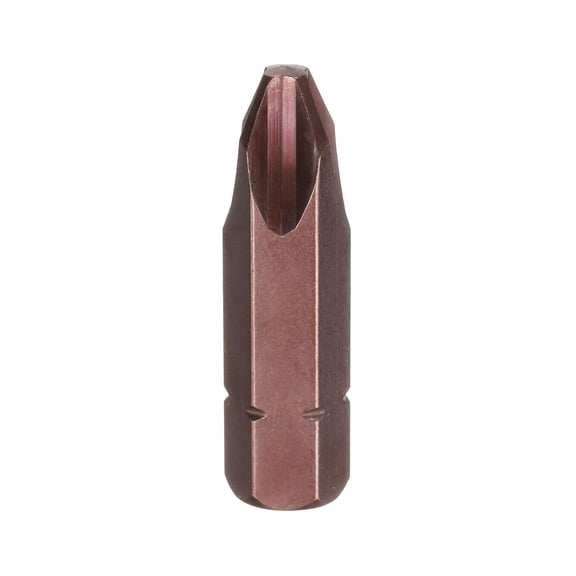 Uxcell PH3 Magnetic Phillips Screwdriver Bit 5/16" Hex Shank 32mm Length S2, Red