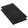 thumbnail image 1 of Uxcell PMMA Acrylic Sheets Colored Non Transparent 12 x 6 Inch Black for Crafts 2 Pack, 1 of 4