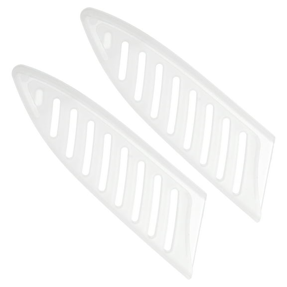 Uxcell PP Knife Sheath Cover Sleeves Edge Guard for 3.5" Paring Knife, White 2 Pack