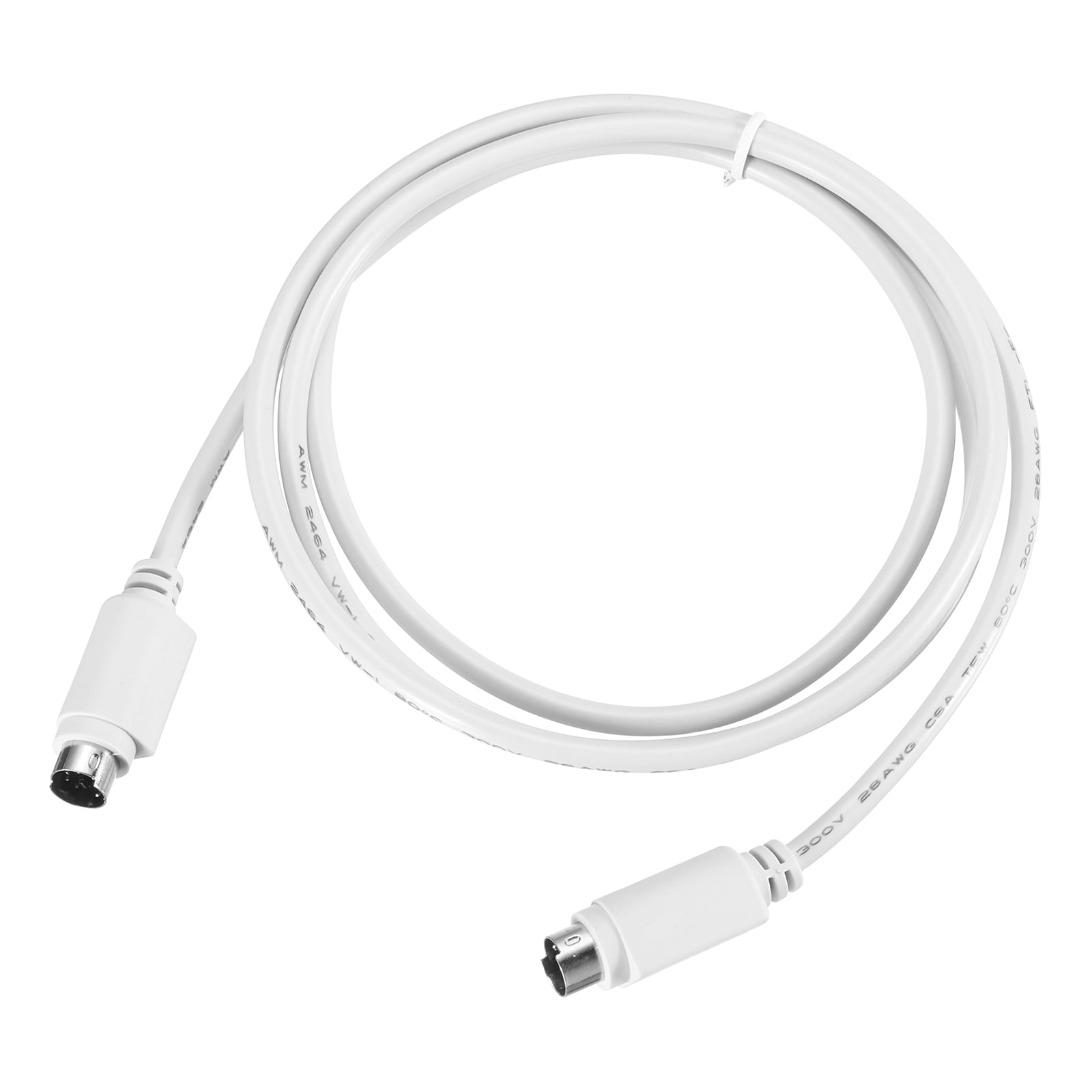 Uxcell PS/2 Mouse and Keyboard Extension Cable 6 Pin 4.26 Feet Male to ...