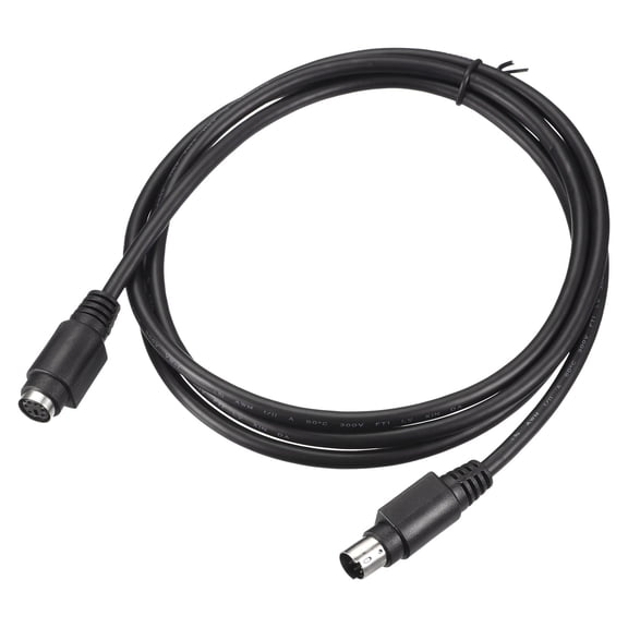 Uxcell PS/2 Mouse and Keyboard Extension Cable 6 Pin 4.92 Feet Male to Female Black