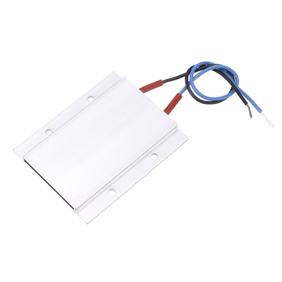 Uxcell PTC Heating Element, AC DC 110V PTC Heating Plate Aluminum Shell Ceramics Polyimide Film Plate Heater 15W-200W 150C Insulated Constant Temperature Ceramic Thermostatic
