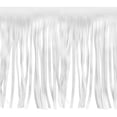 thumbnail image 1 of Uxcell PU Leather Fringe Trim Leather Suede DIY Tassel Fringe for Sewing Decorating Lampshades White 4 inch, 1 of 6