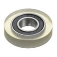 thumbnail image 1 of Uxcell PU Pulley Roller Bearing 8x22x5mm Polyurethane Coated Guide Wheel for Industrial, Green, 1 of 5