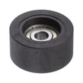 thumbnail image 1 of Uxcell PU Pulley Roller Bearing 8x40x20mm Polyurethane Coated Guide Wheel for Industrial, Black, 1 of 5